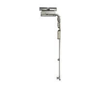 Compas oscillo battant - chassis PVC - Axe 9 mm - L240 mm - droite FERCO
