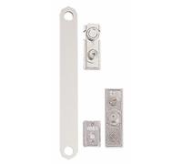 Compas pour châssis aluminium - mécanisme à soufflet - gorge 10x14 mm FERCO