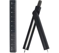 Compas Professionnel De Haute Qualité Pour Mathématiques, Géométrie, Dessin Artistique, Avec Stylo Effaçable Et Gomme En Silicone Durable