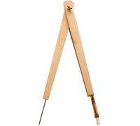Compas Tableau 40cm Bois Pour Craie