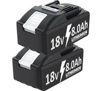 Compatibilité Makita, 18V Li-Ionen-Ersatzakku, BL1830/BL1860B, Gold