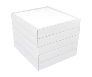 Compatible Aldes - Lot de 5 filtres compatibles pour échangeur collectif ALDES avec by-Pass