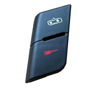 Compatible Avec A4 Pour B6 B7 Avant LHD Avant Gauche Porte Centrale Déverrouillage Bouton Commutation Couvercle Garniture OEM:8E1962107 8ED962107 Bouton verrouillage portières