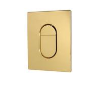 Compatible Avec Grohe, Plaque De Commande Double Or Brillant | 38844GL0, or brillant, plaque de poussée, réservoir à encastrer, post-équipement