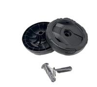 Compatible Avec KARCHER Roue Compacte K5 160 * 35 9.002-438.0 | 1 pièce roue mobile,roulette équipement,taille 160 par 35 mm