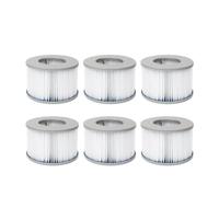 Compatible avec le remplacement gonflable du filtre à eau du spa Mspa | IFD2089 cartouche spa kit pompe filtre piscine gonflable jet bulles purificateur eau(Filter 6PC)