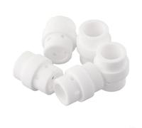Compatible avec les diffuseurs de gaz Binzel Abicor MB 24kd - Lot de 5 pièces de torche de soudage MIG en céramique - Capacité 250 A
