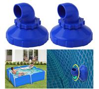 Compatible avec les raccords d'aération de buse de sortie pour piscines Intex et Bestway.