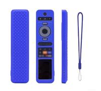 Compatible avec télécommande Haier Htr U35g - Coque de protection en silicone résistante aux chocs - Couleurs lumineuses - Poignée douce - Facile à nettoyer - Bleu