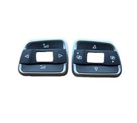 Compatible Avec VW Pour Golf 6 MK6 Pour GTI Pour Scirocco Pour Interrupteur Volant Voiture - Couvercle Bouton Commande - Garniture Multifonctionnelle Pièces volant