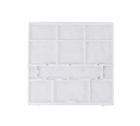 Compatible for Gree, Filtre De Climatiseur 29,2x29,2/32x25,5/29x26,5/28,2x26,5/31x25,5/33,2x28,3/35,3x29, Pièces D'écran Anti-poussière(2PCSN0.10)