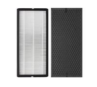 Compatible for Rowenta, filtre à air PU60XX | Type HEPA, couche de carbone, support plissé, joint de cadre, ajustement coulissant