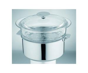 COMPLEMENT Cuit Vapeur verre + couvercle Cristel D20