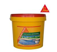 Sika Enduit Piscine, Complément d'imperméabilisation pour Piscine, 6,16kg, Blanc écume