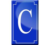 Complément Numéro De Rue C - Classique 10x6cm - Sticker/Autocollant