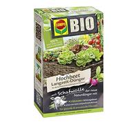 Compo Bio Engrais Longue durée pour Plate-Bande surélevée avec Laine de Mouton de 750 g, Vert