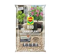 Compo Bio Granuplant Granuplant Granulés de Drainage et de Plantation - Pierre Ponce 100% Naturelle - Alternative Durable à l'argile expansée - 5 litres