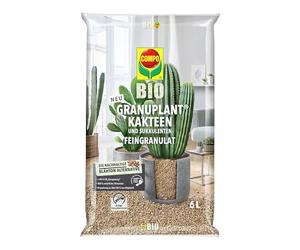 COMPO Bio Granuplant® Granuplant® Granulés végétaux pour Cactus Gris/Beige 6 l