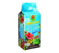 COMPO COMPO SANA Terreau pour fleurs 40 l, 50 % de poids en moins Quantité:1