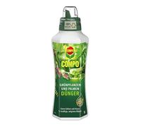 Compo Engrais pour plantes vertes et palmiers, liquide Engrais pour fleurs avec un nährstoff Combinaison Idéal pour les plantes vertes, 1 L