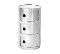 Componibili 3 Metallic - Conteneur 3 tiroirs