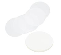Composants de Badge de 38 Mm, Disques en Plastique pour la Fabrication de Badges, étiquettes, Index et Tampons 100 Pièces de Film de Badge Matériau en PVC Protection de Motif (44MM)