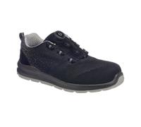 Compositelite Wire Lace Safety Trainer Knit S1P - Taille 43 - Noir/Gris - PORTWEST - FT08BGY43