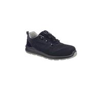 Compositelite Wire Lace Safety Trainer Knit S1P - Noir/Gris - PORTWEST - FT08BGY