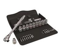 Composition 28 pièces zyklop metal switch 1/2 pouces + trousse wera 05004078001 G