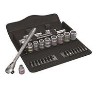 Composition 29 pièces zyklop metal switch 3/8 pouces + trousse wera 05004048001 G
