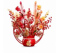 Composition Florale Décorative en Seau , , fer , 25cm | Contenant floral métallique, Arrangement floral festif, Réception à domicile, Pr salons résintiels