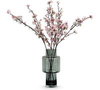 Composition florale en fleurs artificielles - 4 pièces - 95 cm - Fleurs de cerisier japonais - Rose