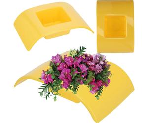 Composition ikebana - Cache-pot - Taille XXL - Pour compositions ikebana - Jaune