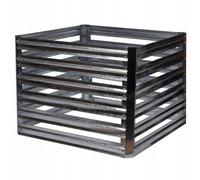 Composteur Composteur en métal tissé Composteur de déchets de cuisine 93x93x70 cm