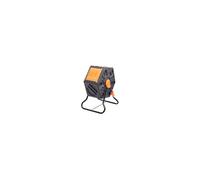 VEVOR Composteur de Jardin Rotatif 70 L Bac à Compost Rotatif 360° en PP et Acier sans BPA Charge 20 kg Chambre Unique pour Compostage des Déchets Organiques Cuisine Jardinier Terrasse Patio Extérieur