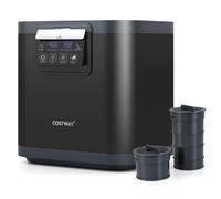 Composteur électrique 4 L pour Cuisine Facile à Nettoyer avec Dispositif de désodorisation Ambiance Moderne en métal Noir 20_0017265