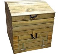 Composteur en bois 500L "Douglas" 80 x 80 x 85 cm