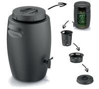 Composteur pour déchets organiques, capacité 25 litres