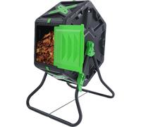 Composteur rotatif de 70 litres. Composteur rotatif, composteur à tambour, composteur rotatif, bac de compostage rotatif pour jardin. Composteur à chambre unique, composteur rapide, seau de compostage