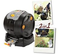 Composteur rotatif EasyMix 2en1 – tambour amovible – récupération jus de compost