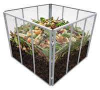 Relaxdays Composteur métal 800 L