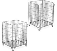 Relaxdays Lot de 2 composteurs de jardin