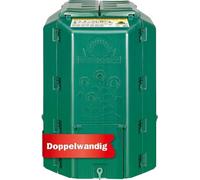 Compostier thermique de 530 litres - Compostier résistant aux intempéries et aux UV, fabriqué en plastique recyclé, pour un compostage rapide des déchets de jardin et de cuisine