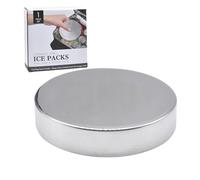 Compresses de glace pour boîtes à déjeuner - de refroidissement en acier inoxydable, inserts pour cellules de réfrigérateur à congélation rapide, compagnon de sac à déjeuner longue avec