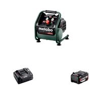 Compresseur 18V Power 160-5 18 LTX BL OF + 1 batterie 18V 5.2 Ah + 1 Chargeur ASC 145 METABO