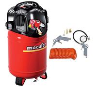 Compresseur 24l 1,5hp Twenty & ABAC 6 Pièces Kit d'Accessoires Pour Compresseur G-813, Comprenant un Gonfleur de Pneus, une Soufflette, un Tuyau en Spirale, 3 Embouts de Gonflage