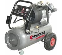 Compresseur 50L 8 bar 3,5CV 230V avec tableau de contrôle DRAKKAR 11227