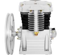 Compresseur à air, 2 cylindres, haut rendement, gris