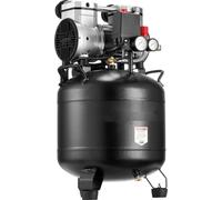 Compresseur à air comprimé - Compresseur d'air - Réservoir 30 l - Sans huile - Moteur 2 CV - Débit 113 l/min à 6,2 bars - Max. 10 bars - Pour la réparation automobile, les pneus, la peinture, le trava