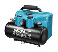 Compresseur À Batterie, Compresseur D'air Sans Fil 2X18V Dedra Sas+All Ded7077V Tank 6L